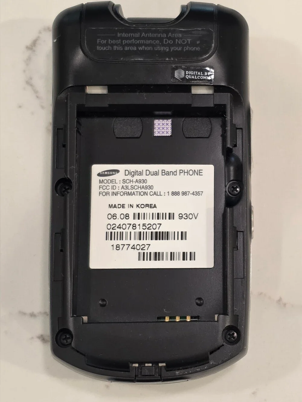 Vintage Samsung SCH-A930 Flip Phone